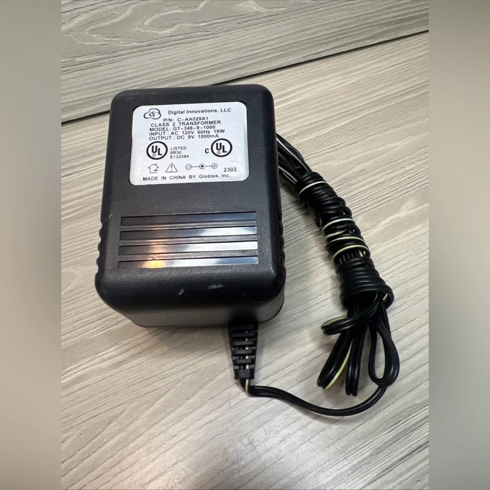 Digital Innovations AC Adapter adapter‎ GT-348-9-1000 Tested for Game DR